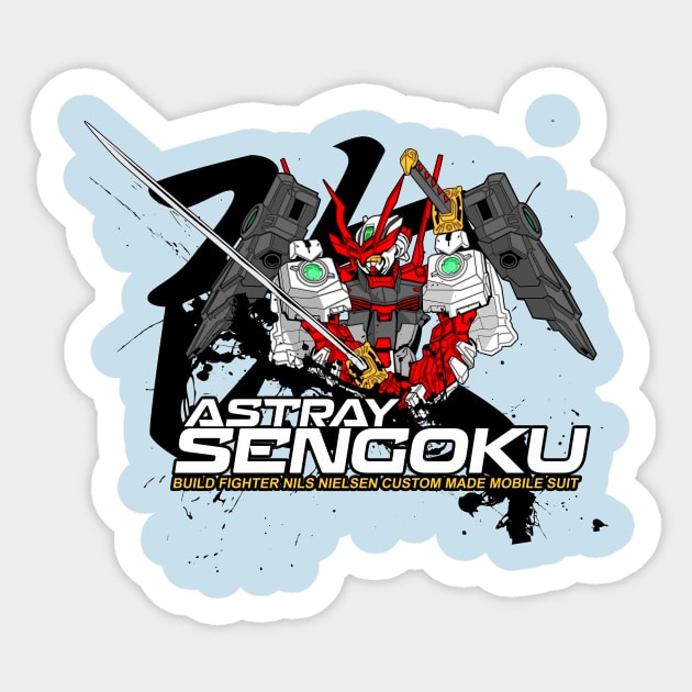 Sengoku Astray Sticker by FirmanHatibu123